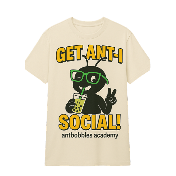 Cool Be Anti Social with antbobbles academy (Copy)